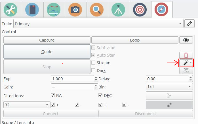 AI Guiding Menu