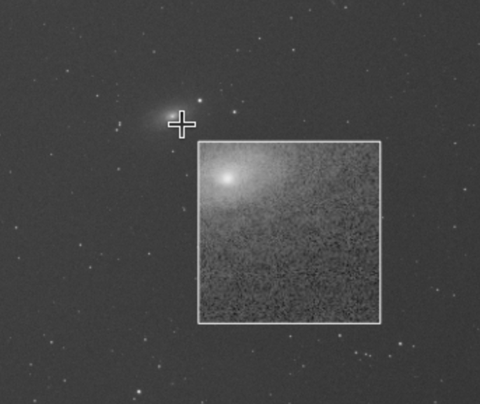 The magnifier in the FITS Viewer