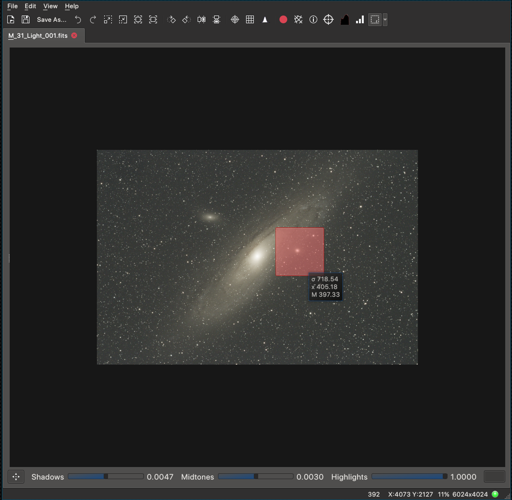 Selection Statistics