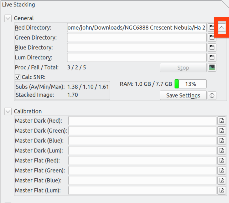 FITS Viewer Live Stacker MultiChannel