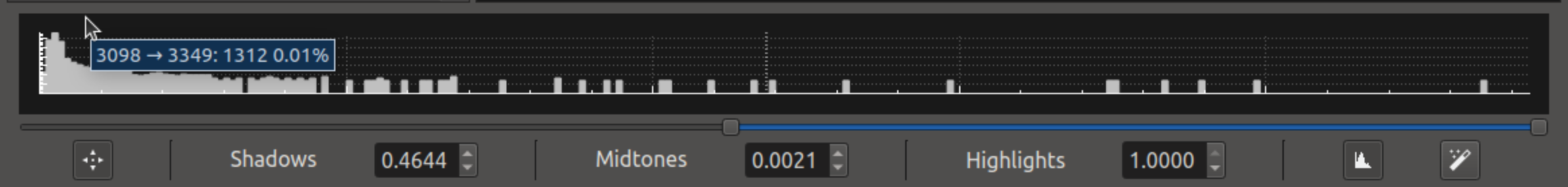 The Stretch Controls in the FITS Viewer
