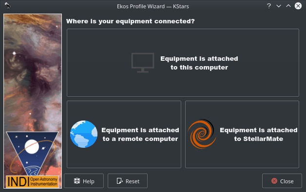 Equipment location page
