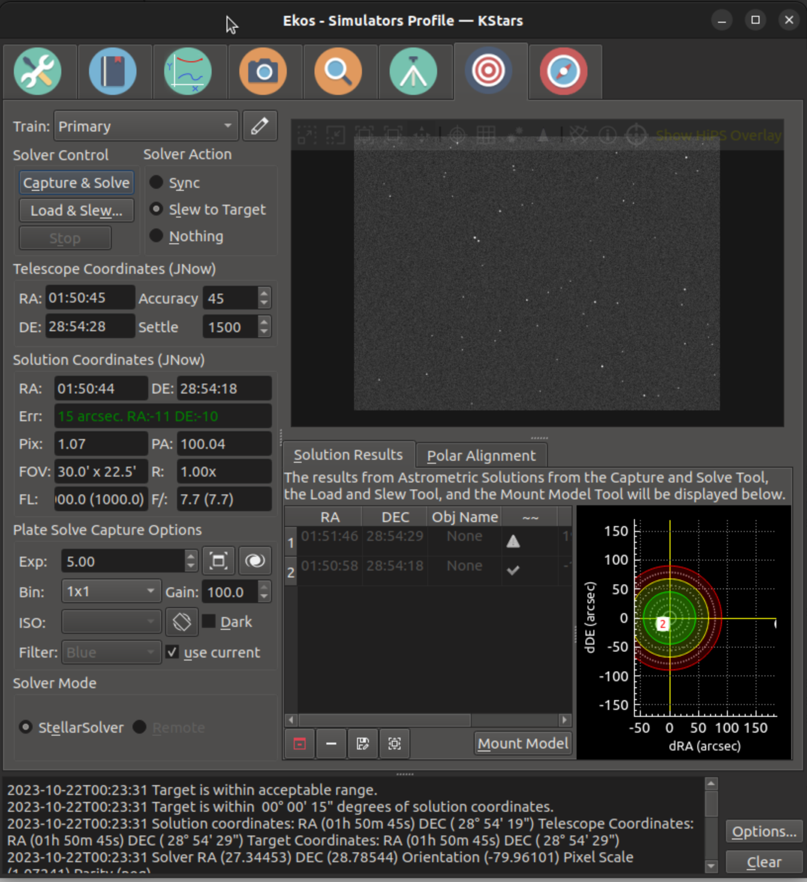 Ekos Align Module
