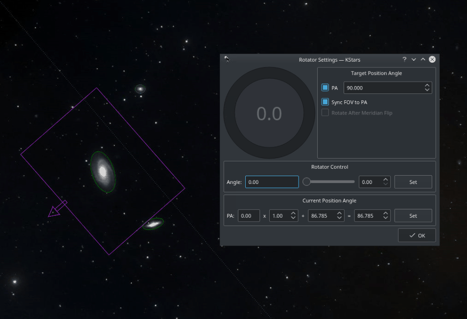 Rotator Settings