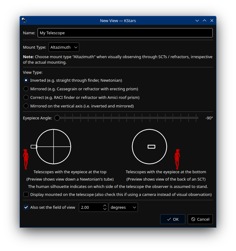 Edit / Create View