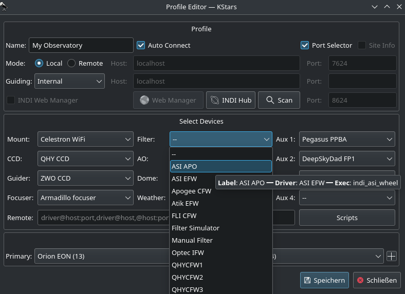 Profile Editor